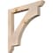 Ekena Millwork Westlake Slat Smooth Bracket, Douglas Fir, 3 1/2"W x 34"D x 34"H BKT04X34X34WTL06SDF - alternate 1